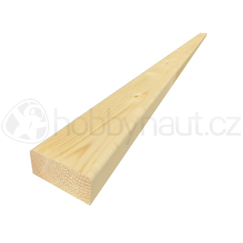 Dřevo - Lavičkové latě smrkové 25x55mm x 2m
