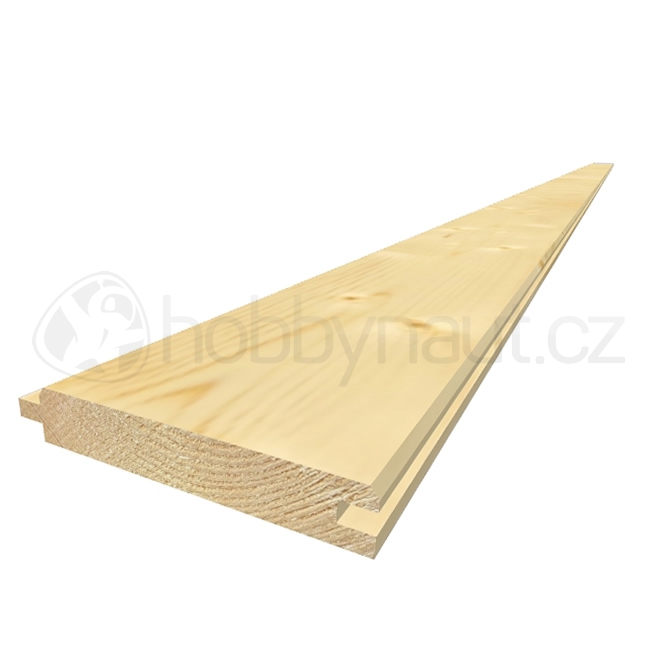 Dřevo - Palubky obkladové smrk A/B 19x121mm x 4m (6ks/bal)