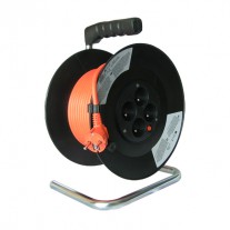 Prodlužovací kabel na bubnu oranžový (3x1,5mm2)